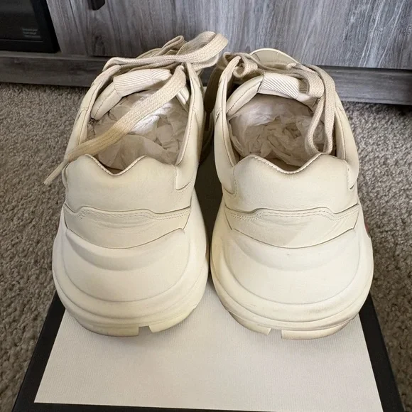 Gucci Cream Sneakers - Picture 3 of 4